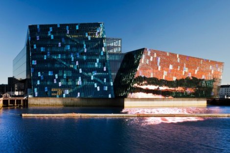 HARPA Concert Hall and Conference Center. Photo: Nic Lehoux/View Pictures